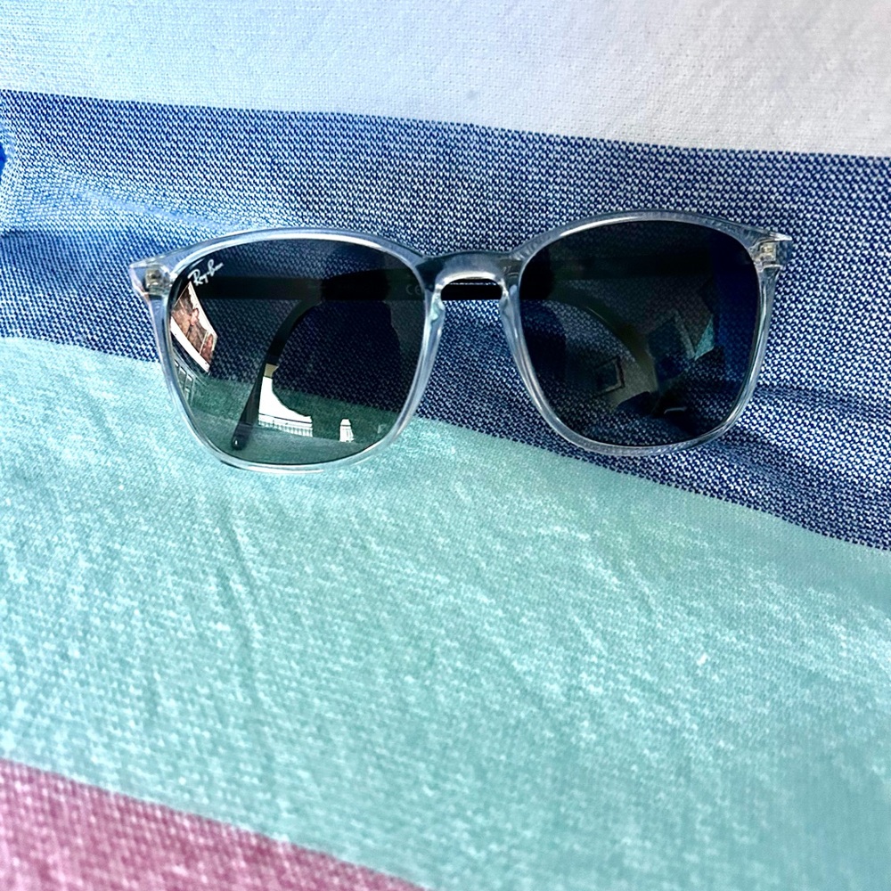 Ray-Ban Sunglasses - clear frame- new w/o tags